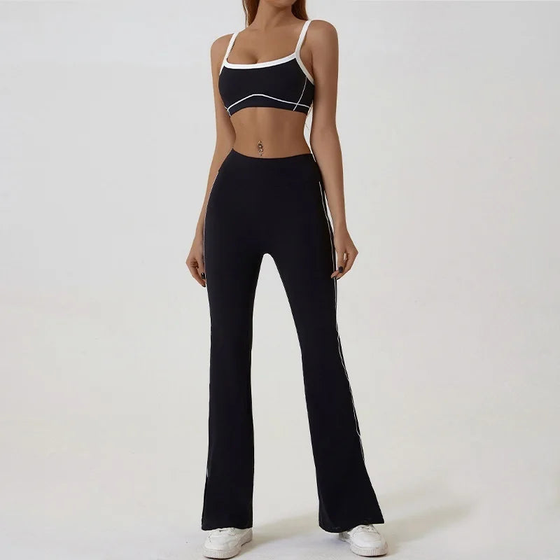 Cloud Hide Women Yoga Suit Gym Fitness Set SEXY Lady Two Piece Sports Tracksuit Workout Pilates Outfits Running Clothes