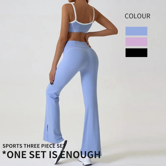 Cloud Hide Women Yoga Suit Gym Fitness Set SEXY Lady Two Piece Sports Tracksuit Workout Pilates Outfits Running Clothes